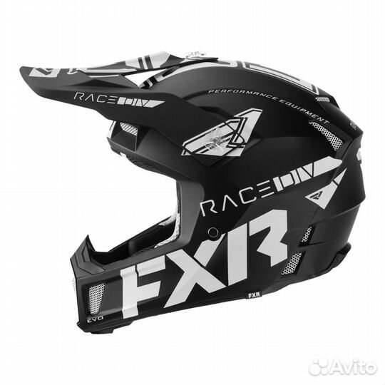 Шлем FXR clutch EVO White, S