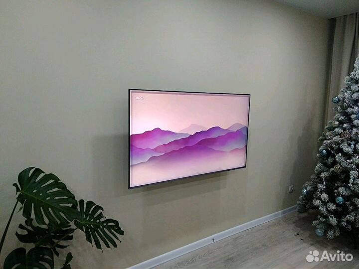 Подвес телевизора, установка телевизора на стену