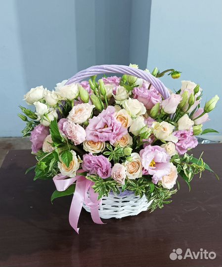 Корзины с цветами в подарок