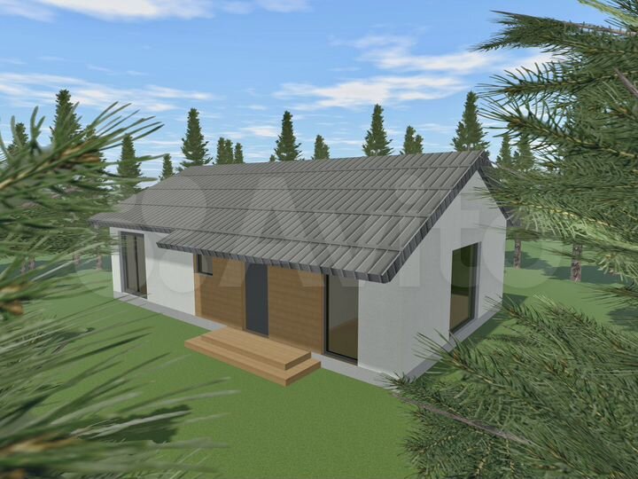 Дом 81 м² на участке 6 сот.