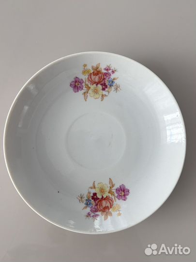 Чайные блюдца СССР и Польша