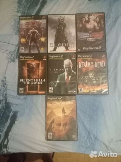 Диски на ps2-ps1