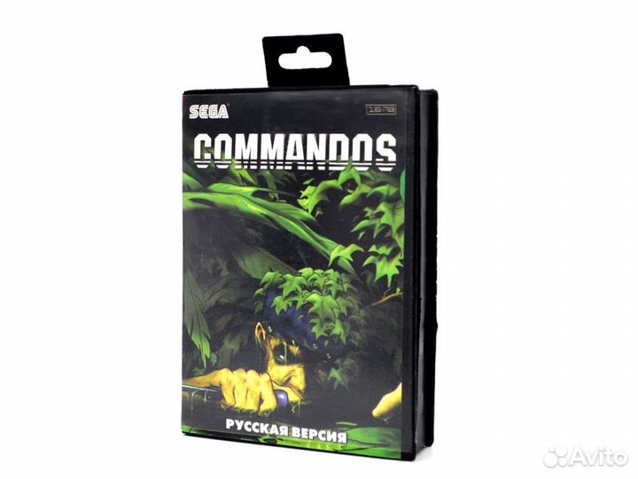 16-bit commandos, английский (sega)