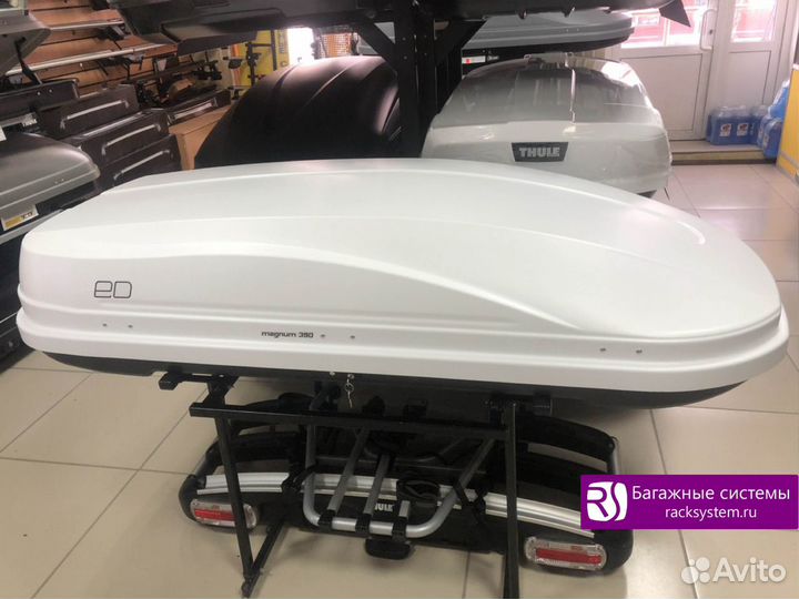 Автобокс багажник на крышу Nissan Qashqai