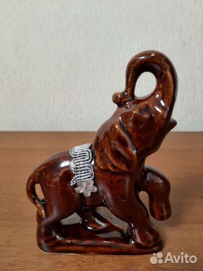 Статуэтка слон. Керамика