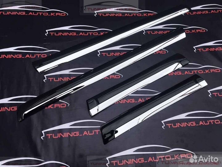 Молдинги дверей Toyota Land Cruiser Prado 150 L176