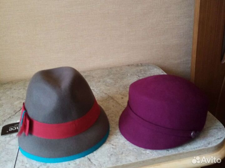 Шляпа фетровая женская