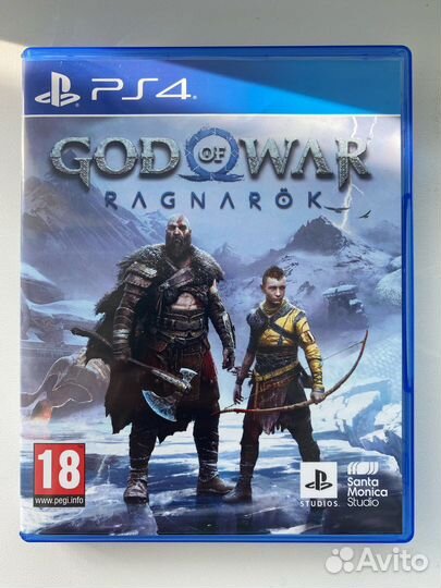 Игра god of war ragnarok ps4 диск
