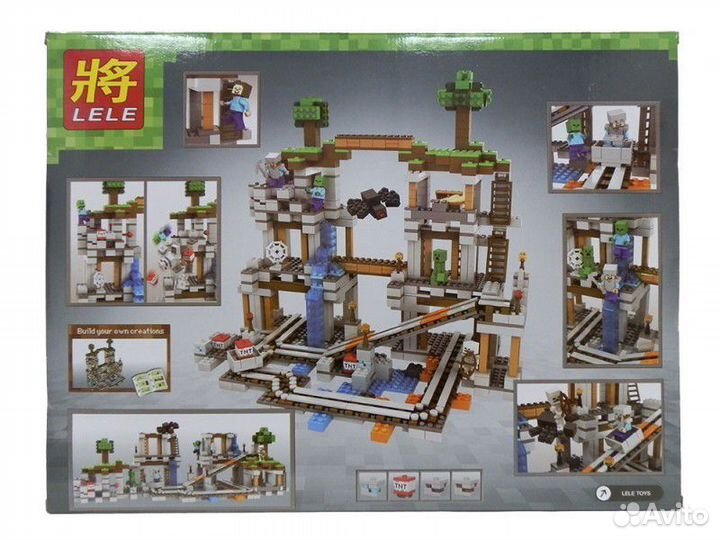 Конструктор Шахта Micro World Майнкрафт 926 детали