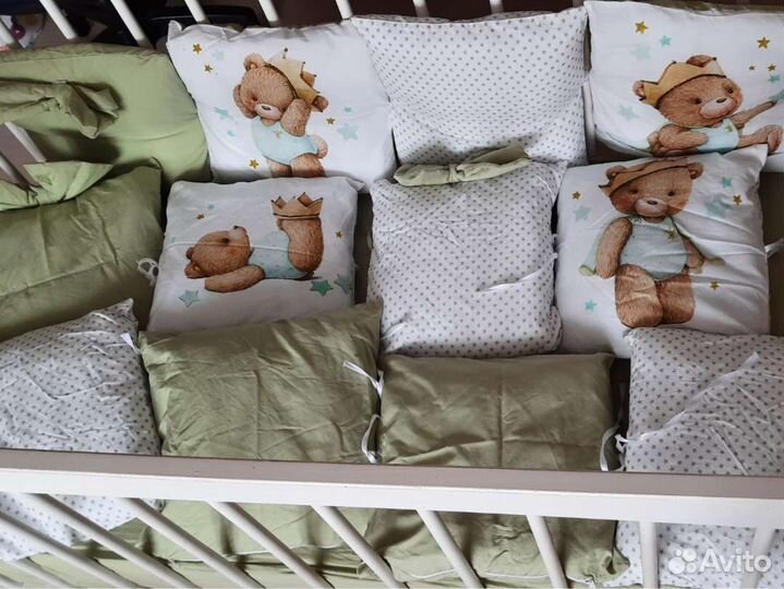 Бортики в кроватку