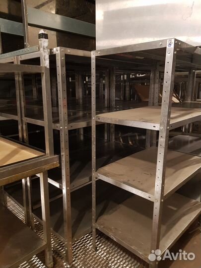 Стеллаж нержавейка для кухни