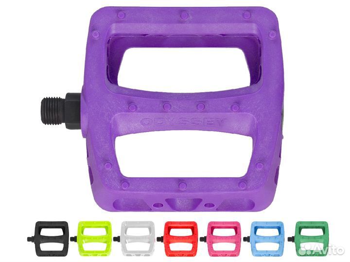 Педали для BMX Odyssey Twisted PC Фиолетовые