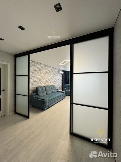 Межкомнатные алюминиевые перегородки и двери