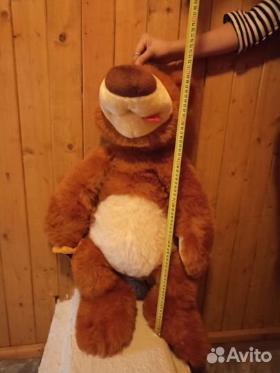 Большая мягкая игрушка медведь