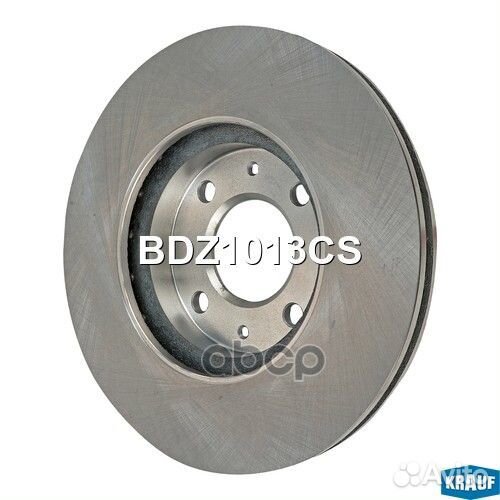 Диск тормозной передний BDZ1013CS Krauf