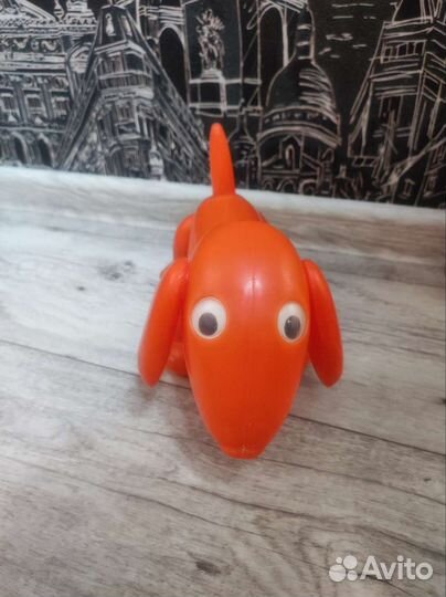 Собачка игрушка СССР дутыш