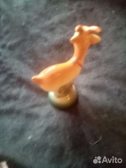Фарфор гжель статуэтка козлик