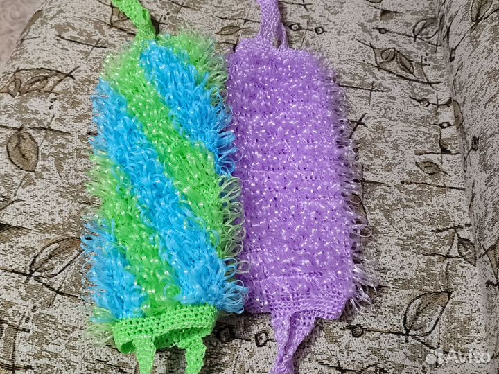 Мочалка ручной работы