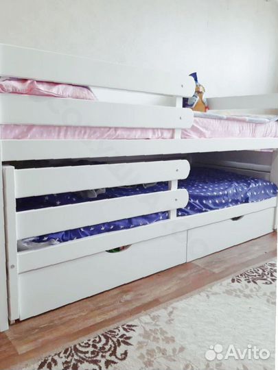 Кровать выкатная для двоих