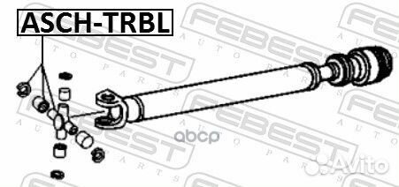 Крестовина карданной передачи buick rainier (4W