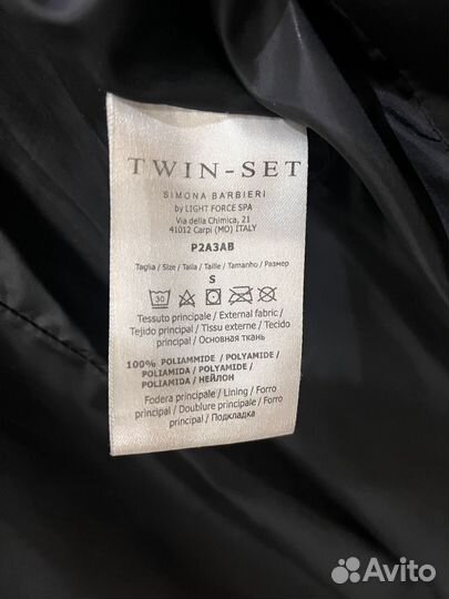 Twin set пуховик