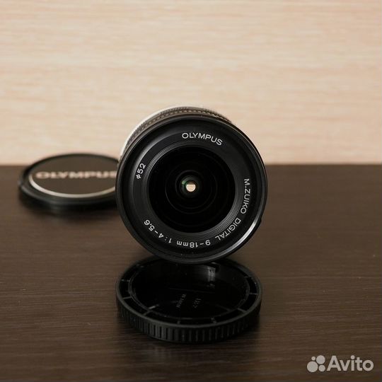 Olympus 9-18mm, байонет micro 4/3