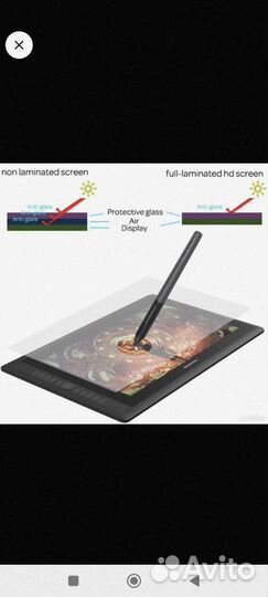 Графический планшет с экраном