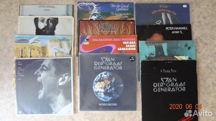 Редкий винил T.Waits, Bowie, GVG др