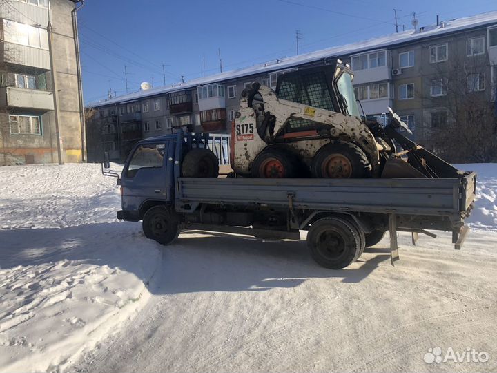 Услуги мини погрузчика бобкат