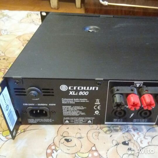 Усилитель Crown XLi 800