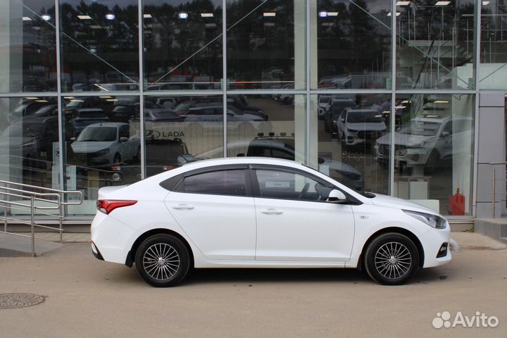 Hyundai Solaris 1.4 AT, 2017, 111 320 км
