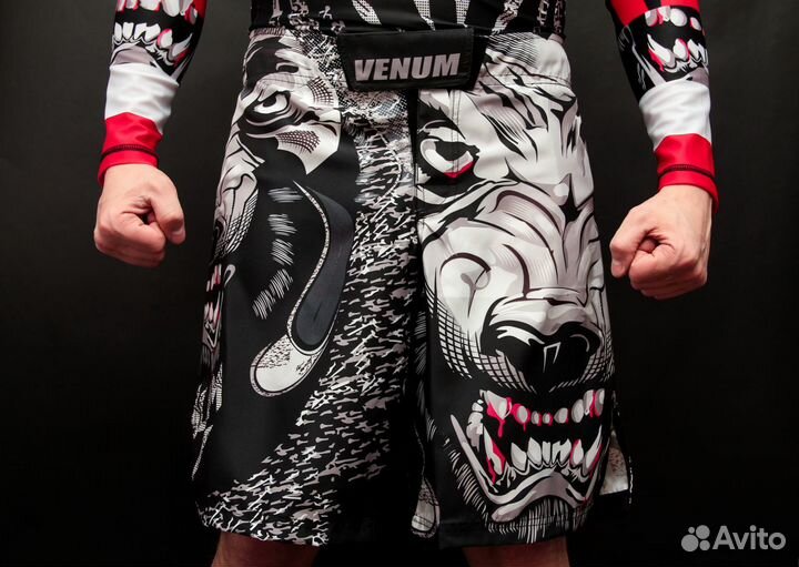 Комплект детский (футболка шорты) Venum wolf