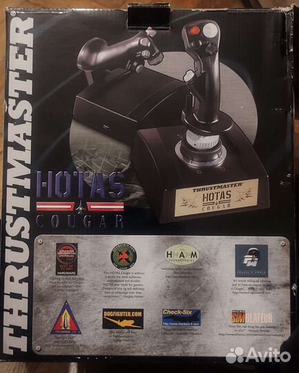 Игровой джойстик для пк thrustmaster hotas cougar
