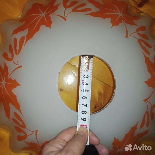 Детали для люстры хрусталь, плафон абажур СССР 3шт