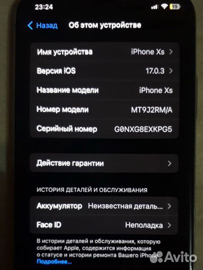 iPhone Xs, 256 ГБ