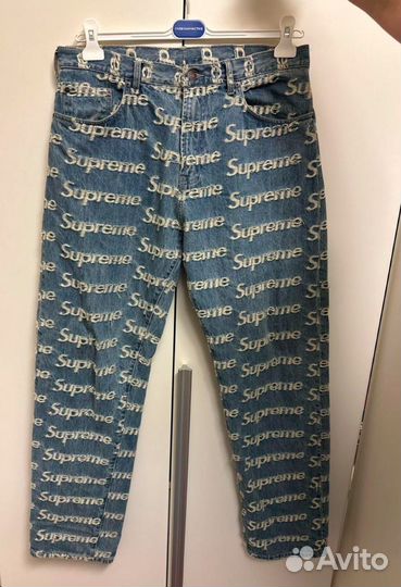 Джинсы supreme оригинал
