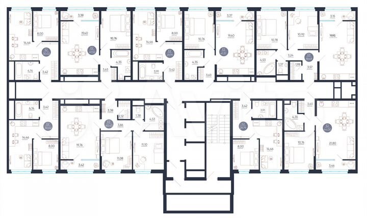 1-к. квартира, 29,8 м², 5/25 эт.
