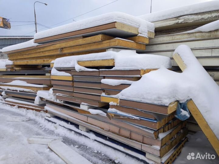 Сэндвич панели 15000 м2 в наличии
