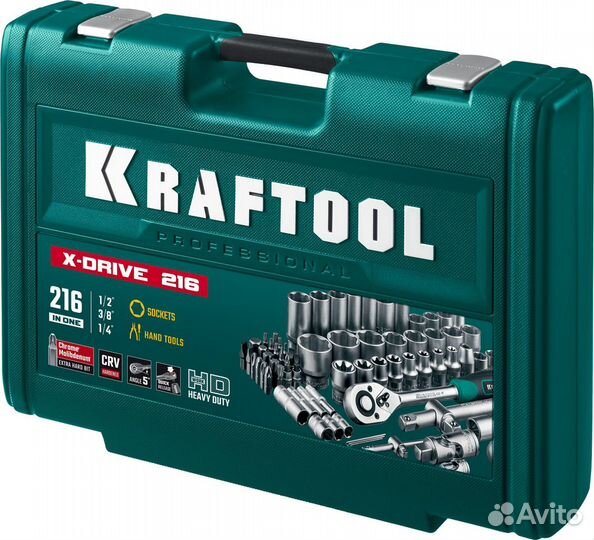 Kraftool X Drive 216 предм