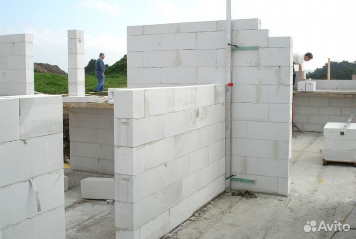 Газобетонные блоки (стеновые и перегородки)