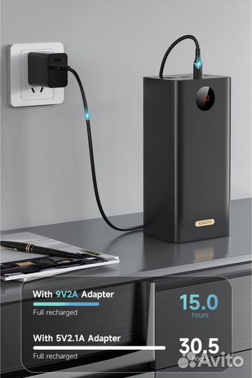 Внешний аккумулятор Power Bank 60000 mAh