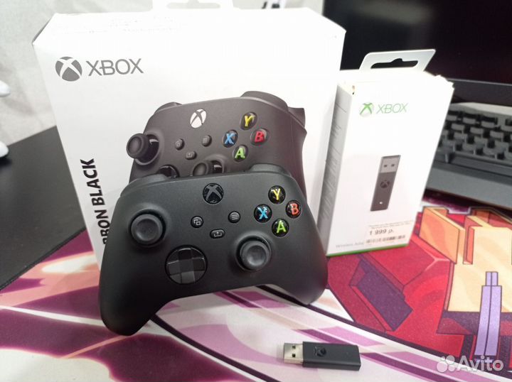 Геймпад Xbox Wireless Controller с ресивером