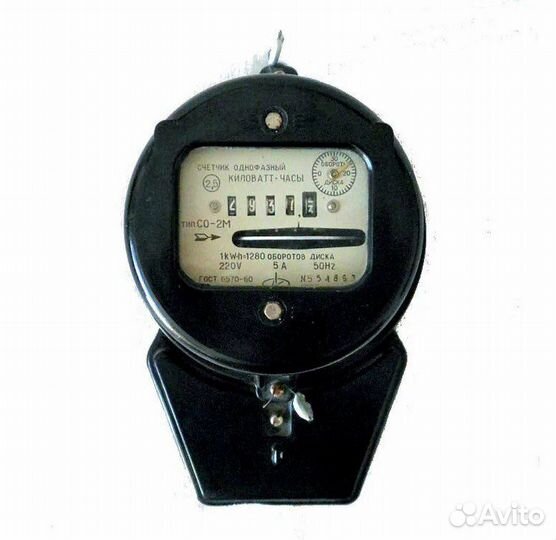 Счетчик электроэнергии однофазный