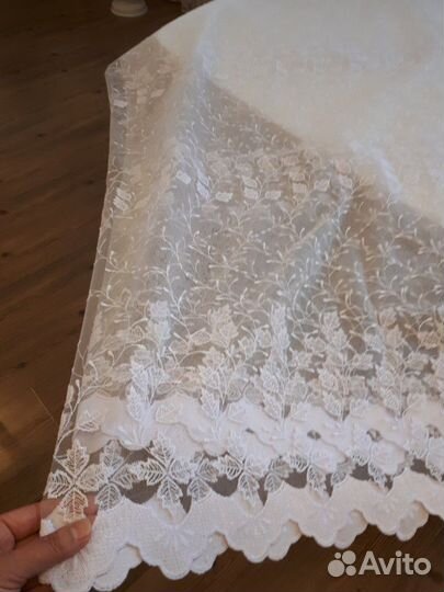 Тюль новая 2,4 на 6м