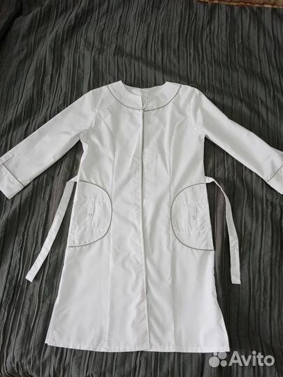 Медицинский халат новый+брюки