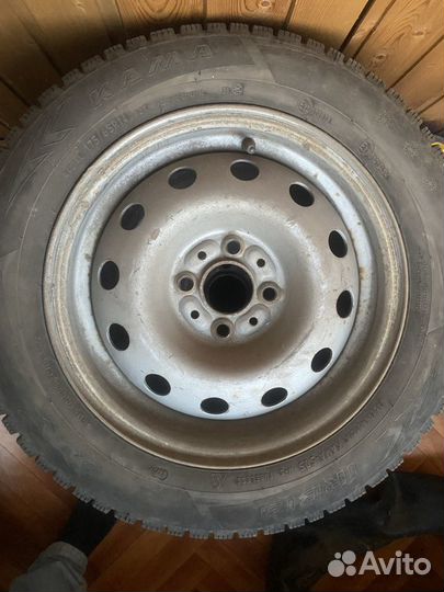 Зимние колеса шипы 175/65 r14 c дисками штамповка