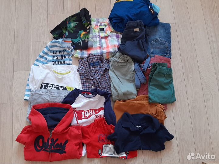 Пакет одежды 3-5 лет мальчик