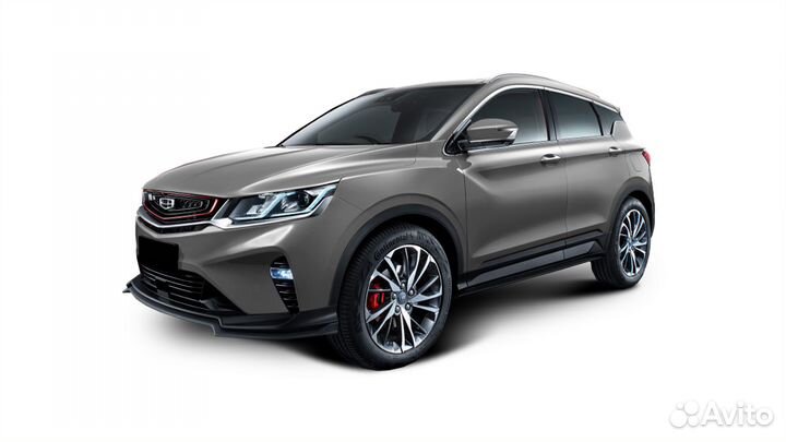 Молдинг бампера переднего (юбка) - geely Coolray