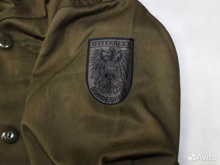 Китель с нашивкой Австрийская армия 1980г Оригинал