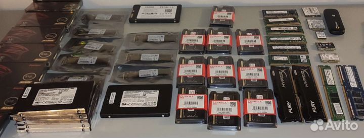 Запчасти для ноутбуков ddr3 ddr4 ssd 4g модемы